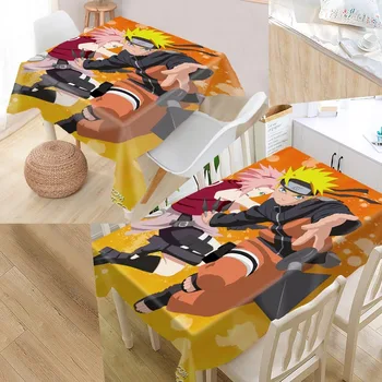 

Naruto Table Cover Printing Waterproof Tablecloth More Size Tablecloths Kitchen Wedding Hotel Decoration
