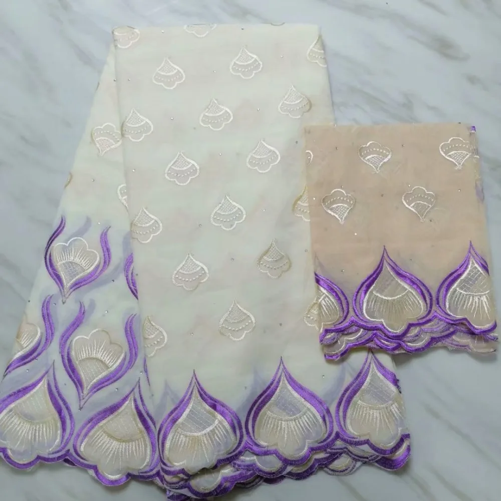 

nigerian dress material swiss cotton fabric embroidered with stones tissu africain brode coton guinea brocade fabric for wedding