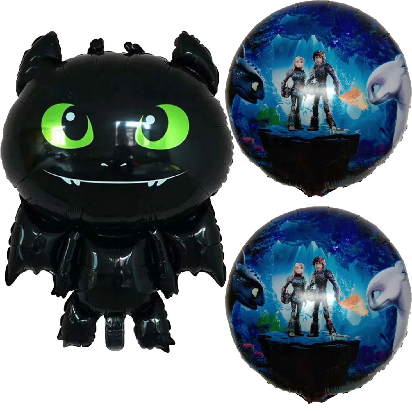 

1 Pcs How To Train Your Dragon Balloon Big Black Dragon Toothless Ballons Deco Birthday Party Baby Boy Theme Hero Decoration Toy