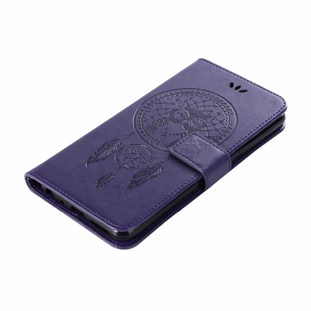 Роскошный кожаный чехол для Huawei Y6 2019 (2019) Y 6 Y62019 бумажник телефона 09 дюйма|Бамперы|