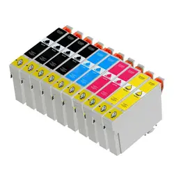 10x T1291-T1294 картридж для Epson Stylus SX230 SX235W SX420W SX425W SX430W SX435W SX438W SX440W принтера