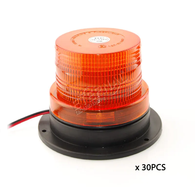 

DC10V-110V car magnetic mounted vehicle LED warning light flashing beacon Lamp for forestry machinery heavy duty mining trucks