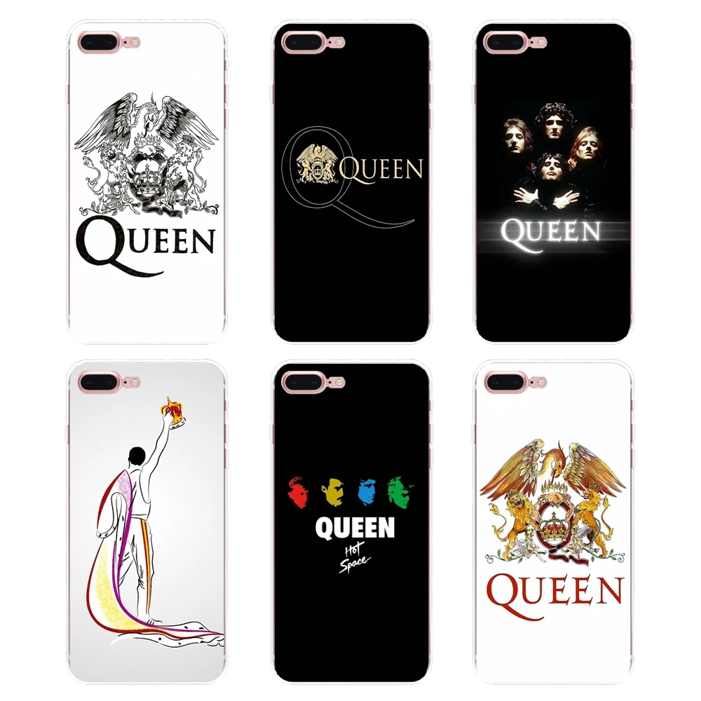 

For Xiaomi Mi6 Mi 6 A1 Max Mix 2 5X 6X Redmi Note 5 5A 4X 4A A4 4 3 Plus Pro Freddie Mercury Queen band Logo Silicone Phone Case