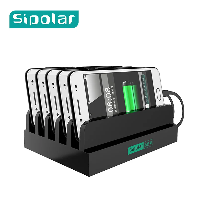Зарядная док станция с 6 USB портами 2 4 А|USB-хабы| |