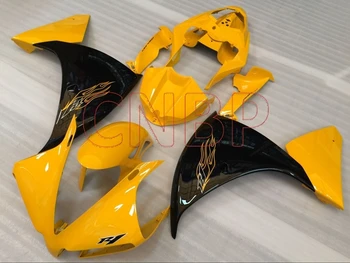

Fairing Kits YZF R1 2012 - 2014 Yellow Black Body Kits for YAMAHA YZFR1 13 14 Fairings for YAMAHA YZFR1 13 14 no paint
