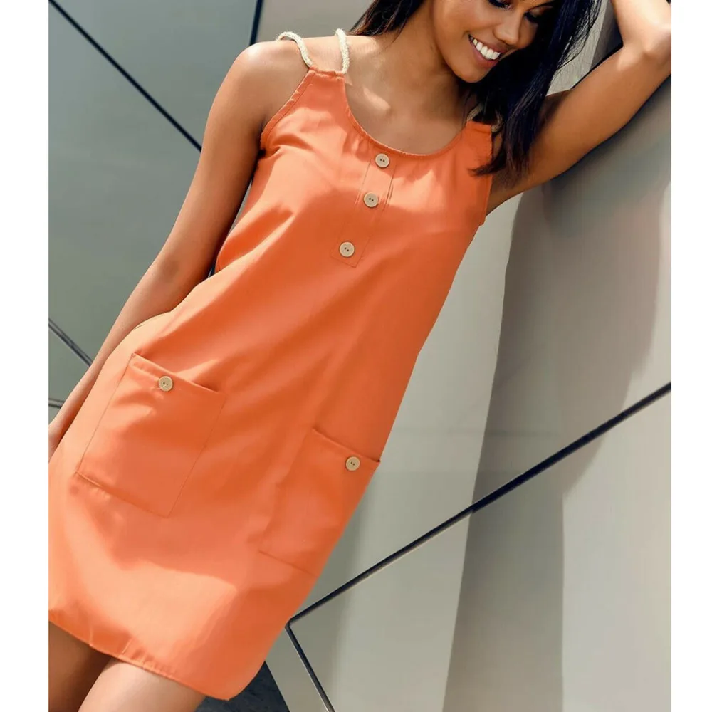 2019  fashion women's sexy summer sleeveless openwork beach dress long casual mini beach dress cotton sexy dress cover up 40J3 (7)