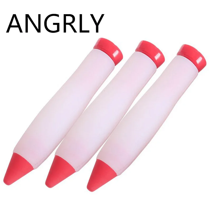 1pcs Pastry Cream Chocolate Decorating Syringe Silicone Plate