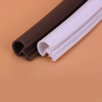 

5M PVC wooden door window sealing strip weatherstrip collision strip sound insulation door gaskets