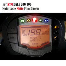 KEMiMOTO For KTM Duke 200 For KTM Duke 390 For KTM 200 390 Cluster Scratch Speedometer Film Screen Protection Protector Sticker