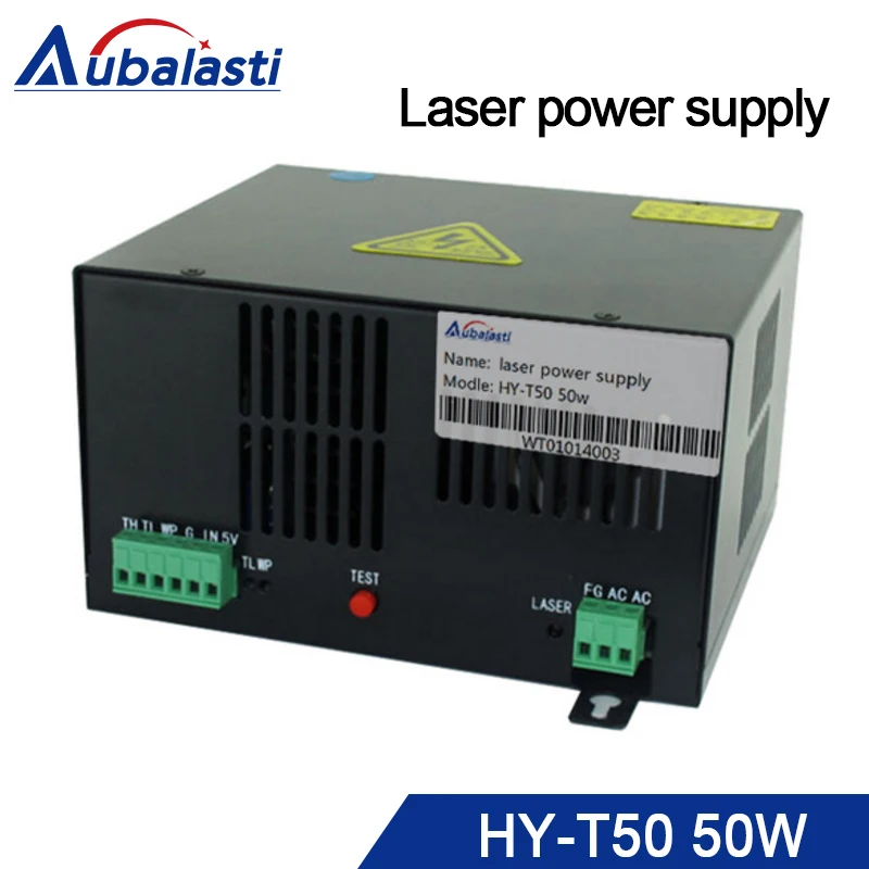 

50w laser power supply HY-T50 match with co2 laser tube 50w laser engraving machine