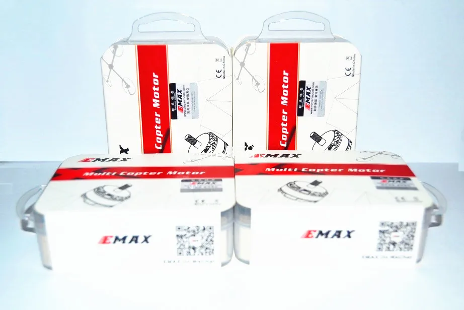 4 компл./лот оригинальный Emax RS2205 2300KV 2600kv бесщеточный двигатель для FPV Quad гонки