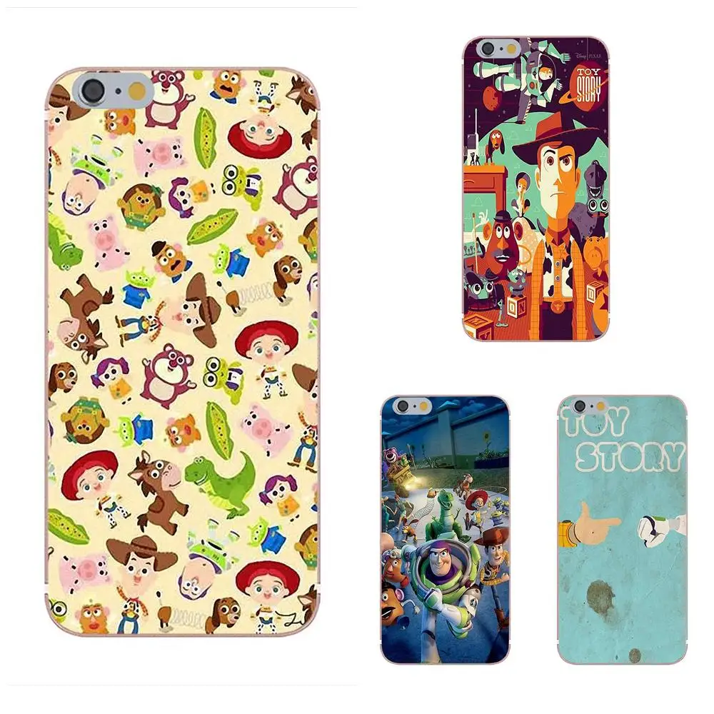 

Oedmeb Toy Story Soft TPU Cover Case For iPhone X 4S 5S 5C SE 6S 7 8 Plus Galaxy Note 5 6 8 S9+ Grand Core Prime Alpha