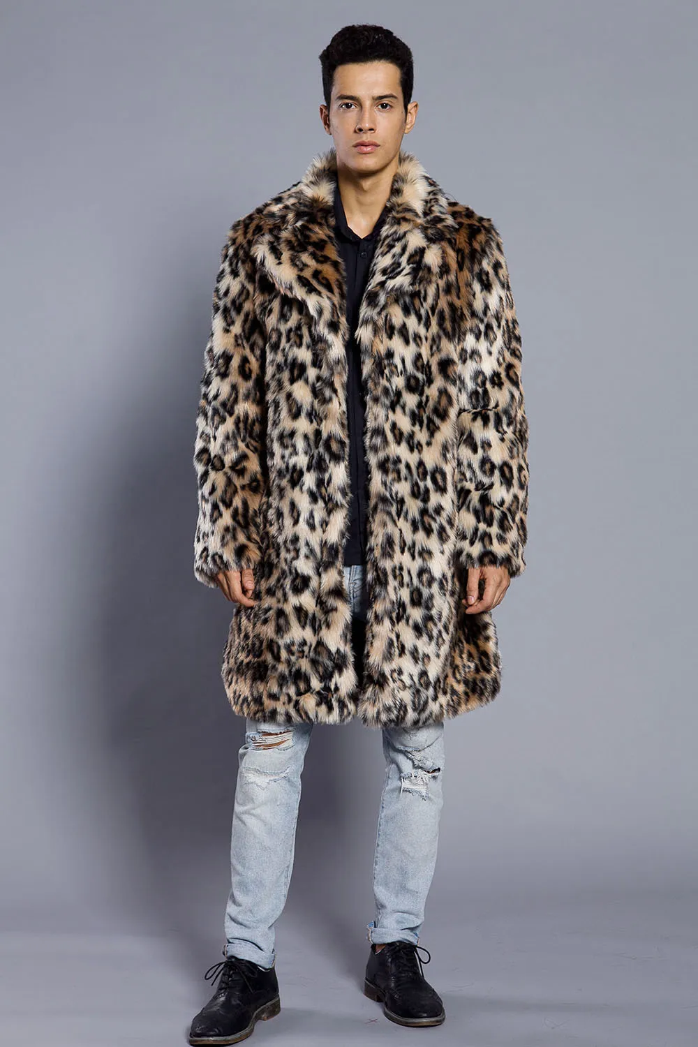 cheap leopard coat