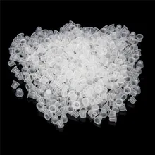 Малый 500 шт. чернила татуировки Чашки Caps пигмент поставки Пластик# дропшиппинг