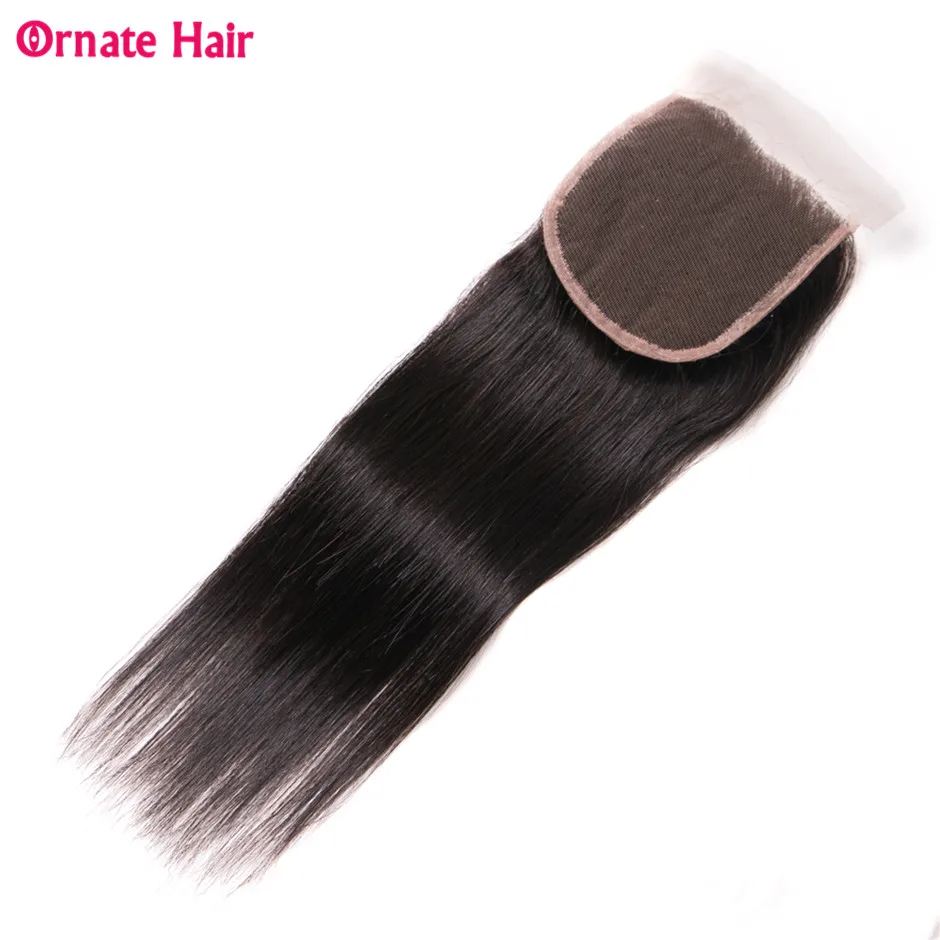 Ornate Hair Brazilian Straight Hair Extension 100% Human Hair Bundles With Closure Weave Bundles With Lace Closure Non Remy Hair Ornate Hair Brazilian Straight Hair Extension 100% Human Hair Bundles With Closure Weave Bundles With Lace Closure Non Remy Hair
