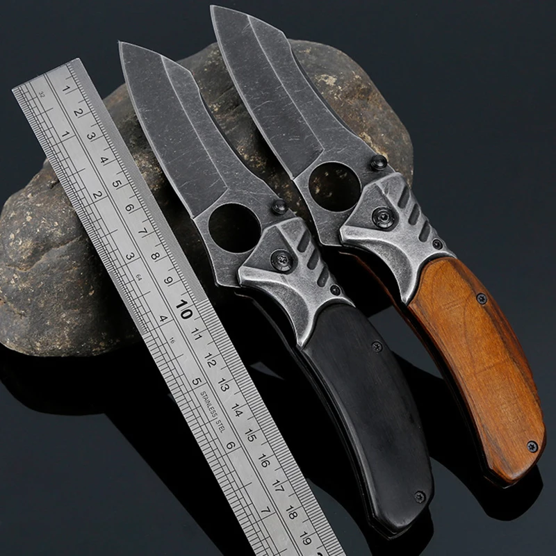 Buy Outdoor Tactical Camping Knives 58HRC High