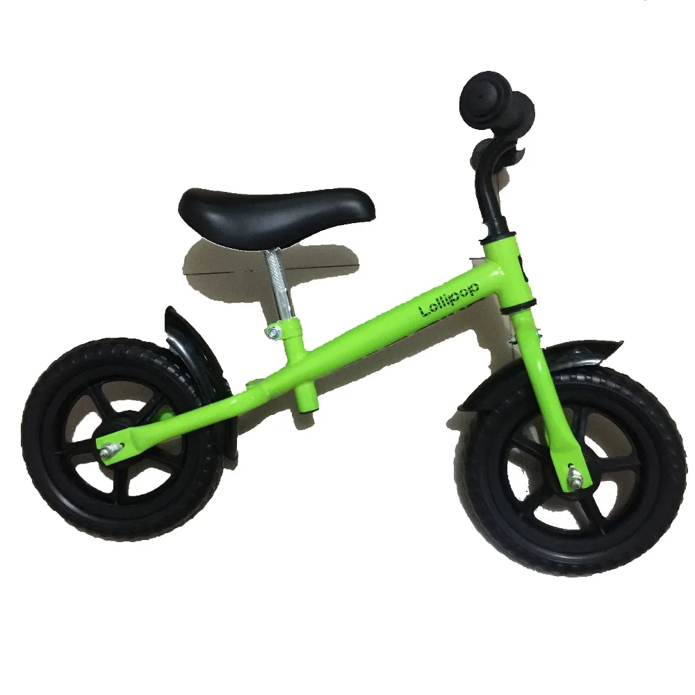 Flash Deal New 12 Inch Balance Bike Carbon fibre Wheel Red Blue Yellow Pink Green Kid Bicycle High Quality Steel Frame 1