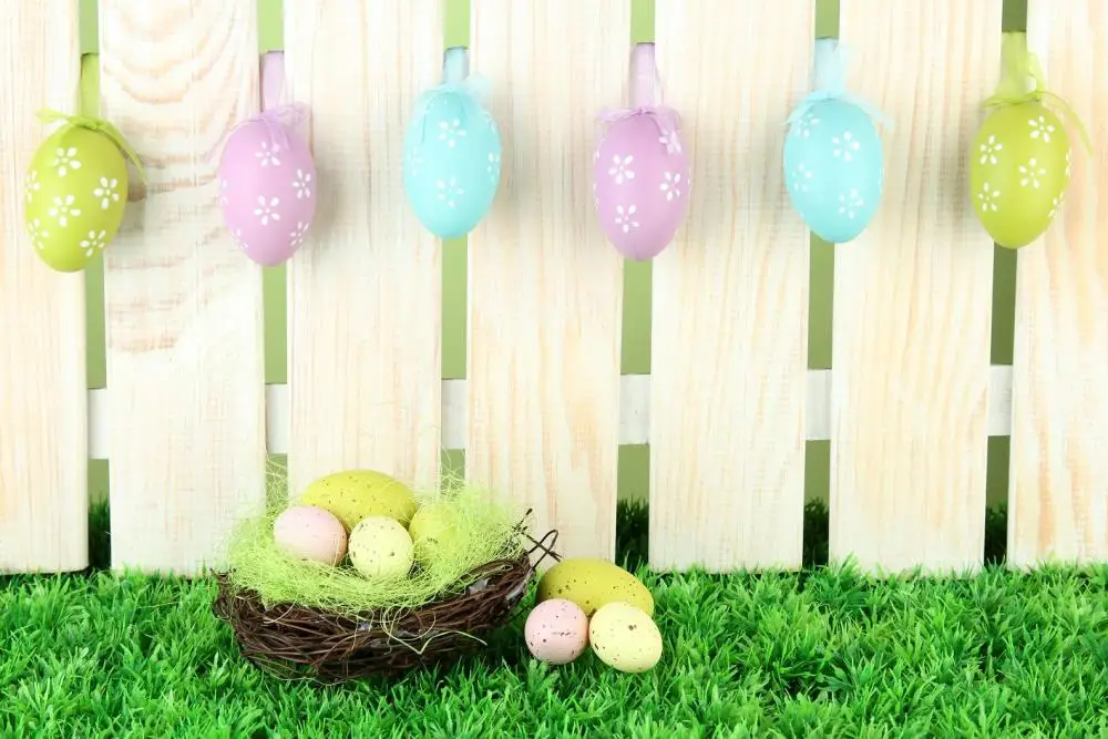 Hari Paskah Kayu Sarang Telur Paskah Backdrop Latar Belakang Fotografi Zj Background Elektronik Konsumen Aliexpress