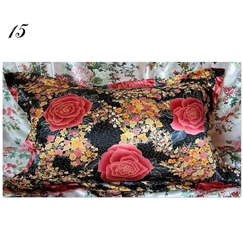 1 шт. наволочка из искусственного шелка 48 х74 см|satin pillowcase|single pillowsilk satin pillowcases |