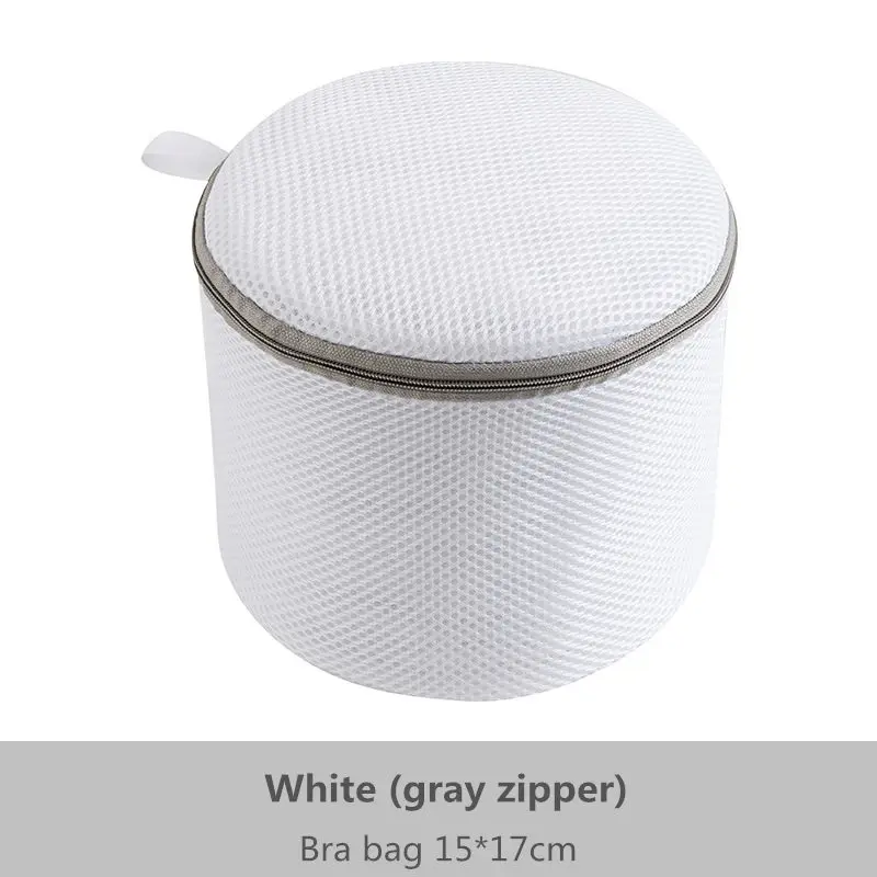 Gray Zipper Сумка на молнии для стирки белья, бюстгальтера, нижнего белья, мешок для стирки, бытовые инструменты для чистки, аксессуары, сумки для стирки белья - Цвет: Gray Zipper