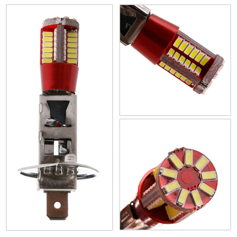 

DC12V H1 3014 57 Car LED Side Light Bulbs Car Fog lamp Canbus Error Free