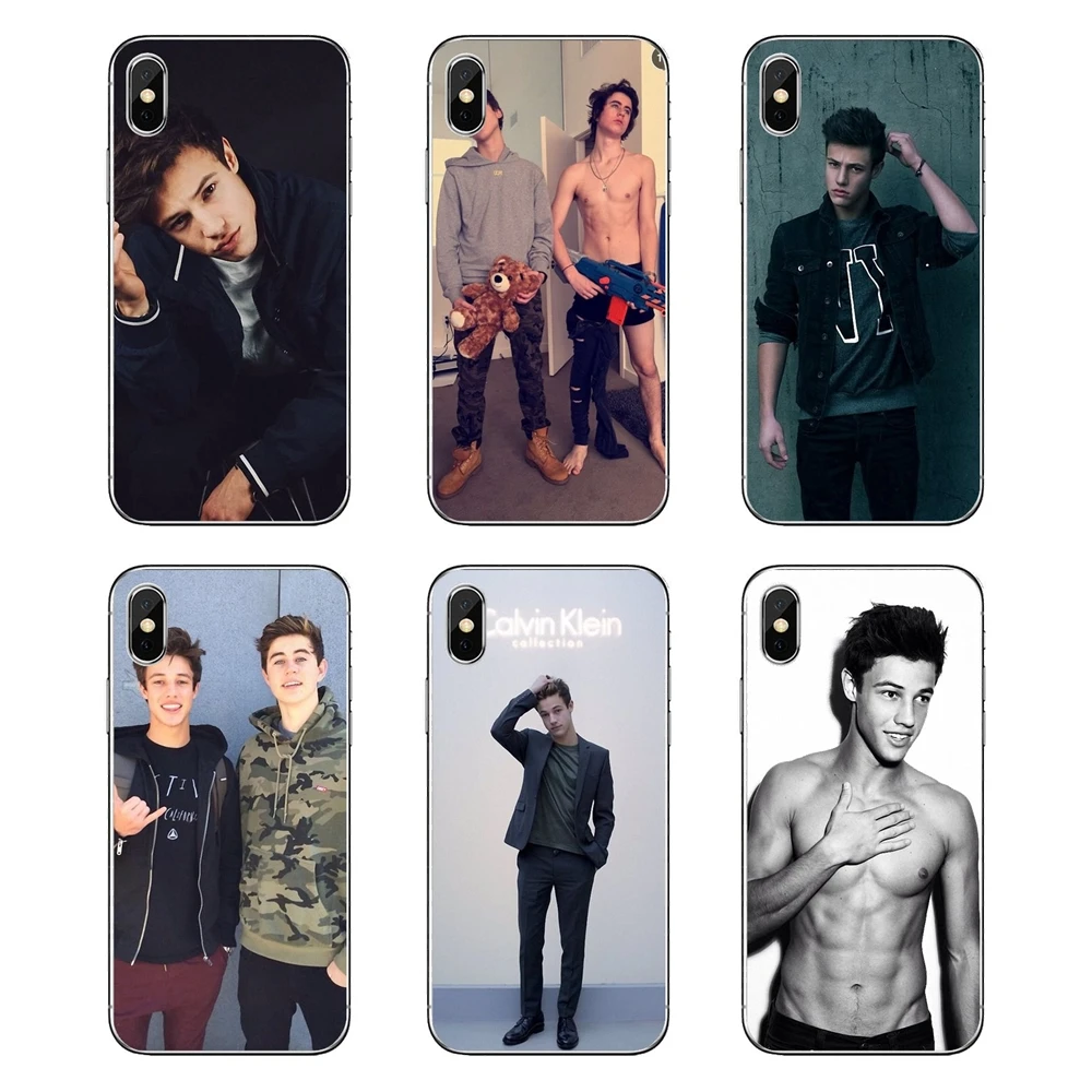 Прозрачные мягкие чехлы для мальчиков Magcon CAMERON DALLAS Poster Xiaomi Mi A1 A2 5X 6X 8 lite SE Pro Max Mix 2 2S