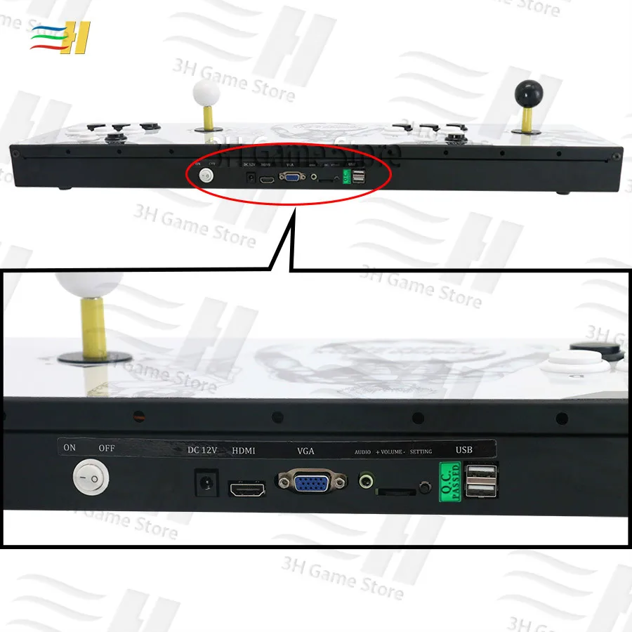 Новый Pandora Box 9 1500 В 1 Аркада консоли акрил 2 игроков джойстик HDMI, VGA, usb джойстик для ПК ps3 ТВ 5S 6 6s 7