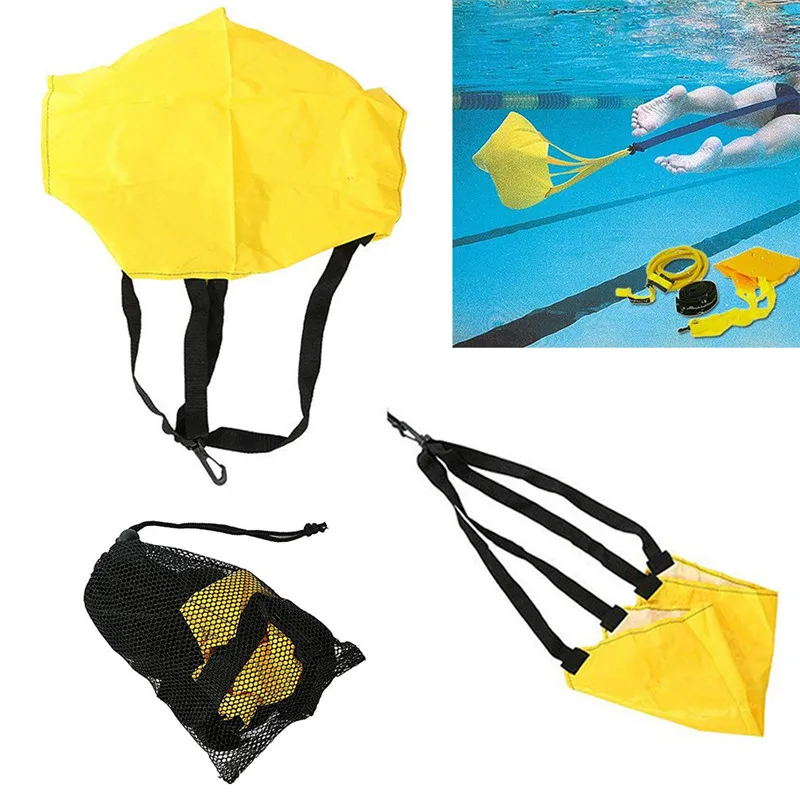 Плавание ming силовых тренировок тяги водоотталкивающий ремень Плавание Тренажёр для упражнений пояс с сопротивления зонтик для взрослых