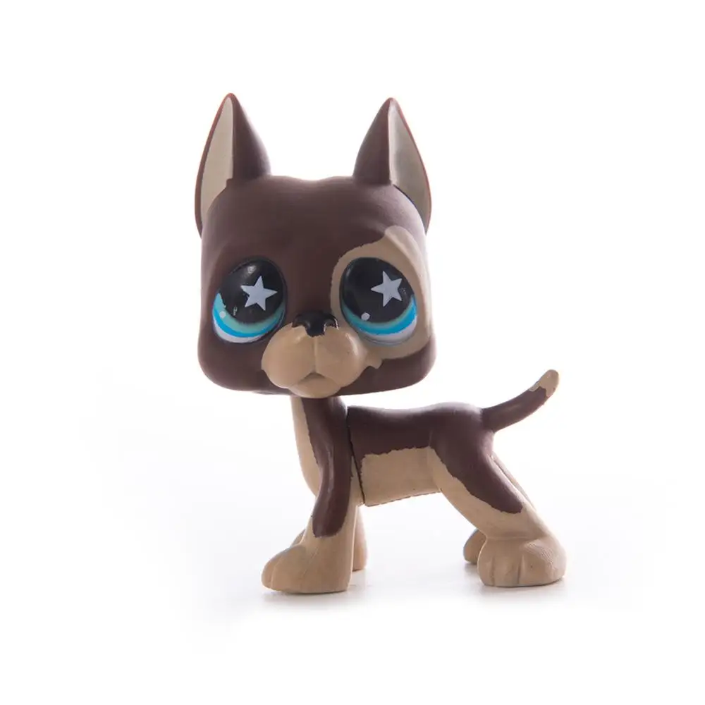 Lps Pet Shop игрушки большой Дэн кокер спаниель собака короткие волосы кошка Черный Розовый Белый Lps фигурка модель игрушки для детей подарок