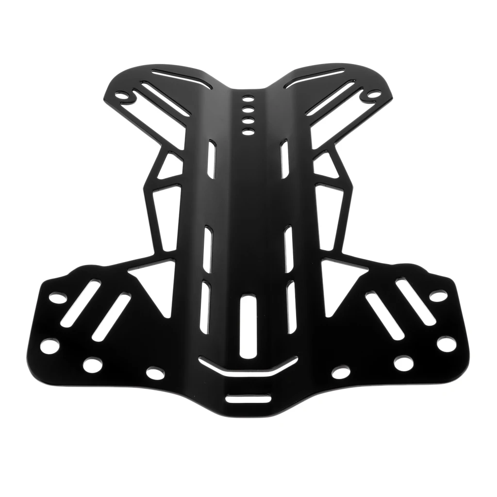 Perfeclan Aluminum Technical Scuba Diving BCD Harness Backplate Back Plate Rowing Boats Parts Scuba Dive Back Plate