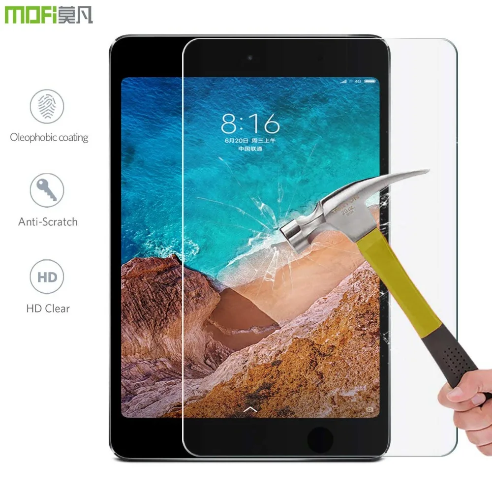 

Glass For Xiaomi MiPad 4 Mi Pad 4 Screen Protector Mofi For Xiaomi Mi Pad4 Glass Mipad4 Tempered Glass Protective Film 8.0 inch