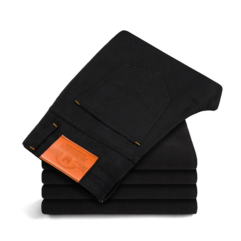

2018 New Spring Autumn Jeans Men High Quality Famous Brand Denim Trousers Soft Mens Pants Men's Fashion Large Big Size