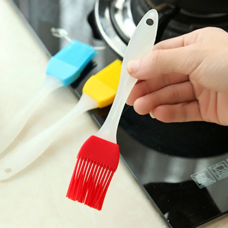 Силиконовая хлебная кисточка для смазывания барбекю для выпечки DIY кухонные инструменты для приготовления пищи Волшебные чистящие щетки легко моющиеся щетки