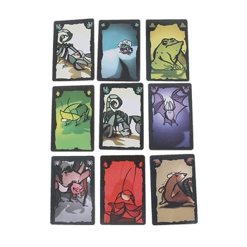 

Family Party Cockroach Indoor Game Funny Cards 11.5*11.5cm Game Kakerlaken Salat/Poker/Royal/Suppe/Mogel Motte Board Game