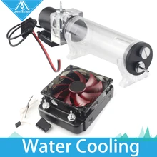 HOT!3D printer Upgrade KIT Titan AQUA Water Cooling Kit for E3D Hotend Titan Extruder for TEVO Cyclops+ and Chimera+