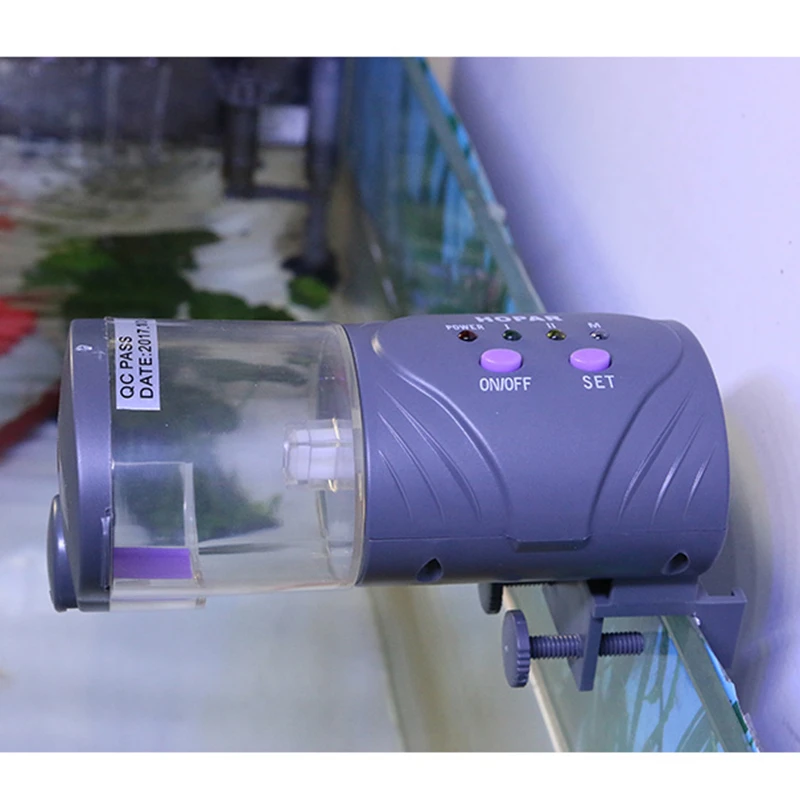 aquarium feed timer automatic feeding machine turtle tank fish tank