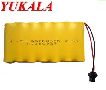 

YUKALA RC car RC boat RC tank 8.4V 700mAh Ni-CD AA Battery Free shipping