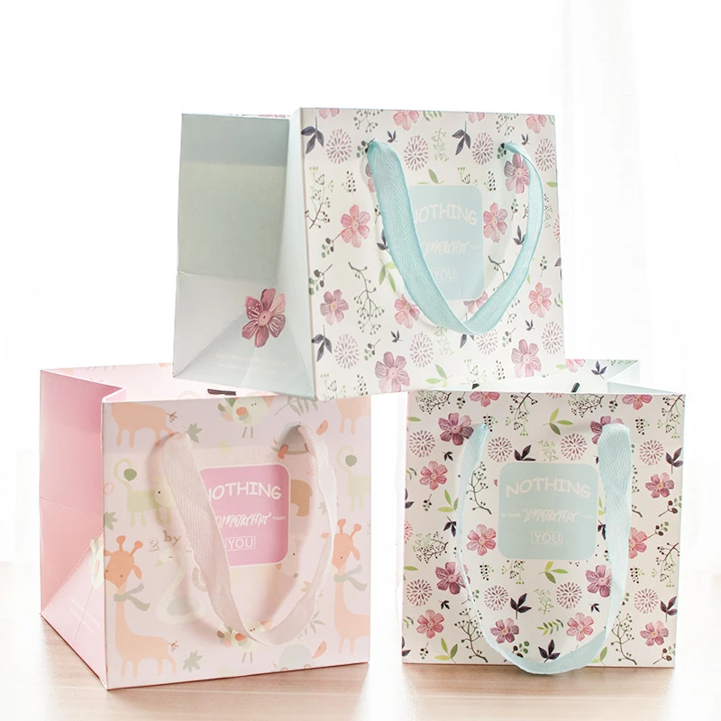 floral paper sweet bags
