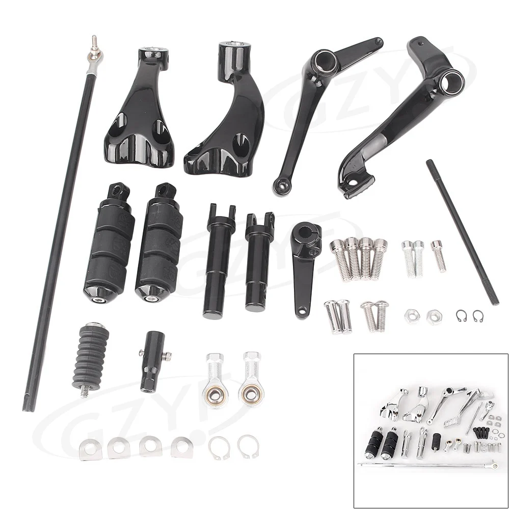Buy Forward Control Foot Pegs Levers Linkage Kit For