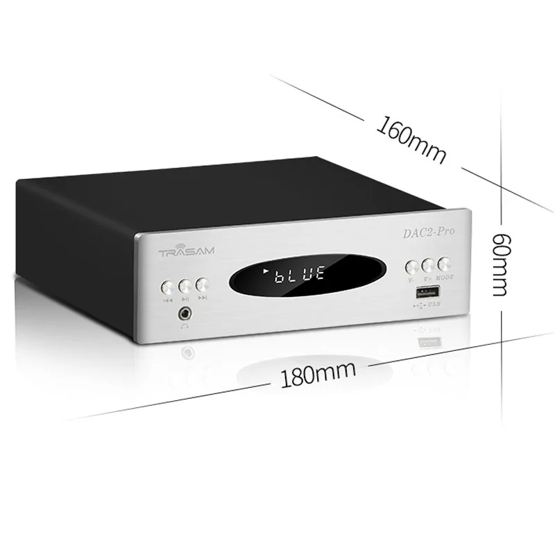  DAC2Pro SA9926 ESS9018K2M Bluetooth 4.2 Digital Player U Disk Lossless Decoder DSD 64 Computer Soun