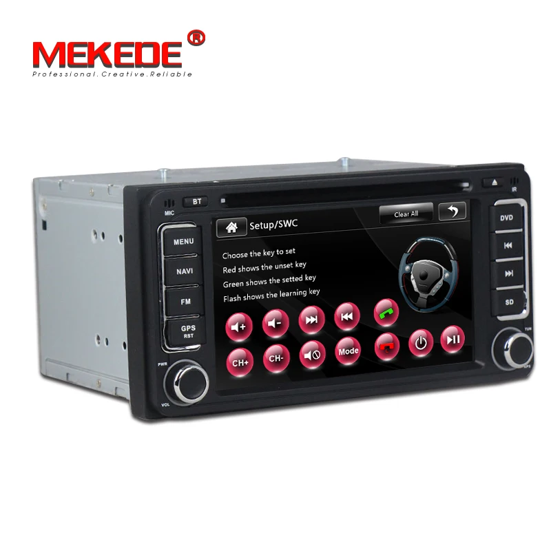 Perfect free shipping Car DVD Player for Toyota Hilux Fortuner Innova old camry/corollaold vios/RAV4+8G map 5