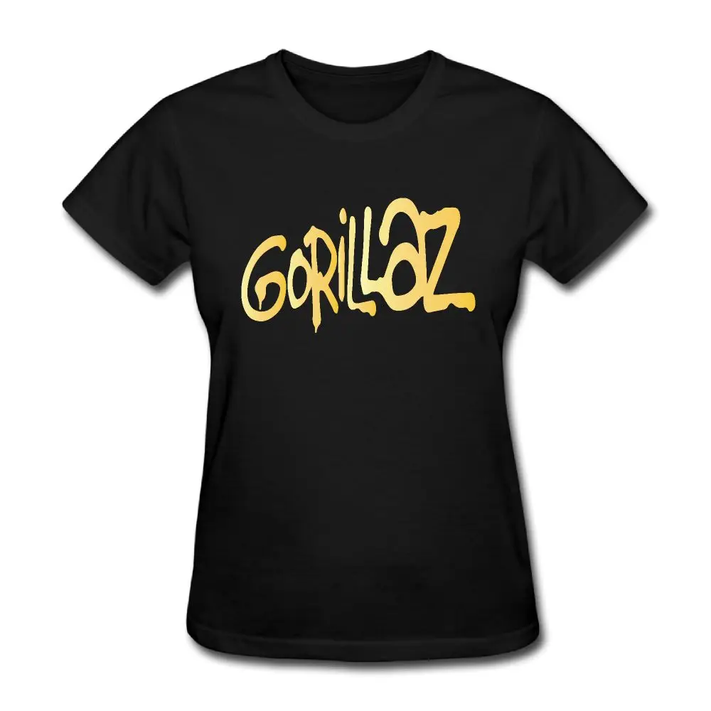 SAMCUSTOM 3D печать Gorillaz четыре человека футболки для женщин Harajuku Забавный продукт