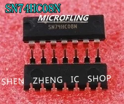 

50PCS SN74HC08N SN74HC08 74HC08N 74HC08 DIP-14