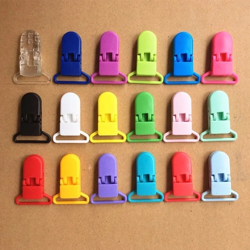 10Pcs Baby Pacifier Clip Holder Plastic Suspender Soother Pacifier Holder Dummy Clips Home Multifunction Clips  (4)