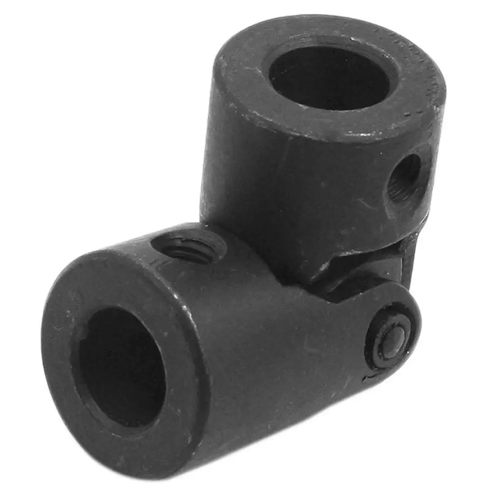 

10x20x46mm, universal joint plug, rotatable, metal black