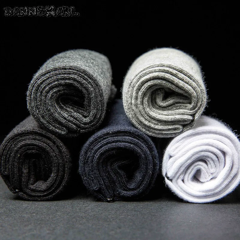 

New Winter Men Cotton Socks Solid Color Calcetines Concise Men Socks Classic Business Style Male sock Meias Sock Men