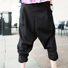 Модные мужские брюки на осень и зиму, одежда среднего уровня, мужские брюки-шаровары, штаны больших размеров, мужские костюмы, брюки