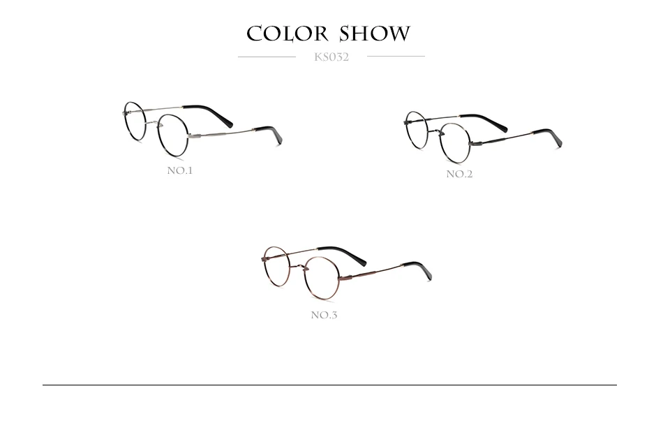 KISUNRISE Корея Маленькая круглая оправа японский дизайн интегрированные очки без оправы мужские очки по рецепту oculos de grau KS032