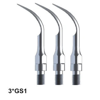 

3Pcs GS1 Dentista Produtos Scaler Tip For SIRONA PerioScan And SIROSON S/C8/L For Remove Calculus And Bacterial Plasue