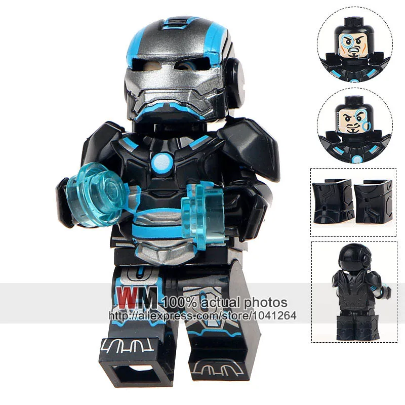 Us 066 6 Offsingle Sale Mg0003 Custom Armored Iron Man Suit War Machine Inspired Building Brick Super Heroes Christmas Toys For Children In Blocks